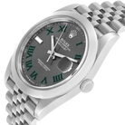 Datejust 41mm Wimbledon Dial Steel Mens Watch 126300