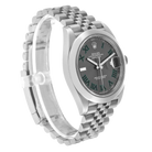 Datejust 41mm Wimbledon Dial Steel Mens Watch 126300