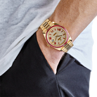 Day-Date 40 228398TRU Yellow Gold Roman Dial Ruby Bezel