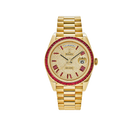 Day-Date 40 228398TRU Yellow Gold Roman Dial Ruby Bezel