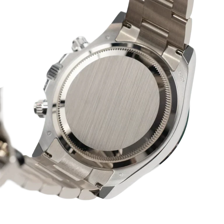 Daytona 40mm 126599TSA White Gold Silver Sheen Obsidian Dial Sapphire Bezel
