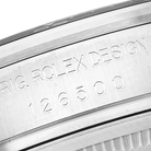 Daytona 40mm Stainless Steel White Panda Dial 126500
