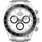 Daytona 40mm Stainless Steel White Panda Dial 126500