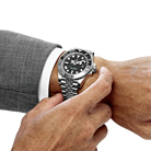 GMT-Master II Bruce Wayne Stainless Steel Black Dial Jubilee M126710GRNR-0003 New
