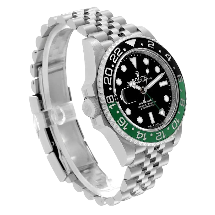GMT Master II Sprite Bezel Steel Mens Watch 126720