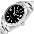 Oyster Perpetual 41mm Black Dial Steel Mens Watch 124300