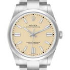 Oyster Perpetual 41mm Steel Beige Dial Mens Watch 134300