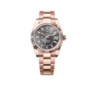 Sky-Dweller 42mm Rose Gold Rhodium Dial Oyster Bracelet M336935-0004