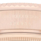 Sky-Dweller 42mm  Rose Gold Sundust Dial Mens Watch 326935