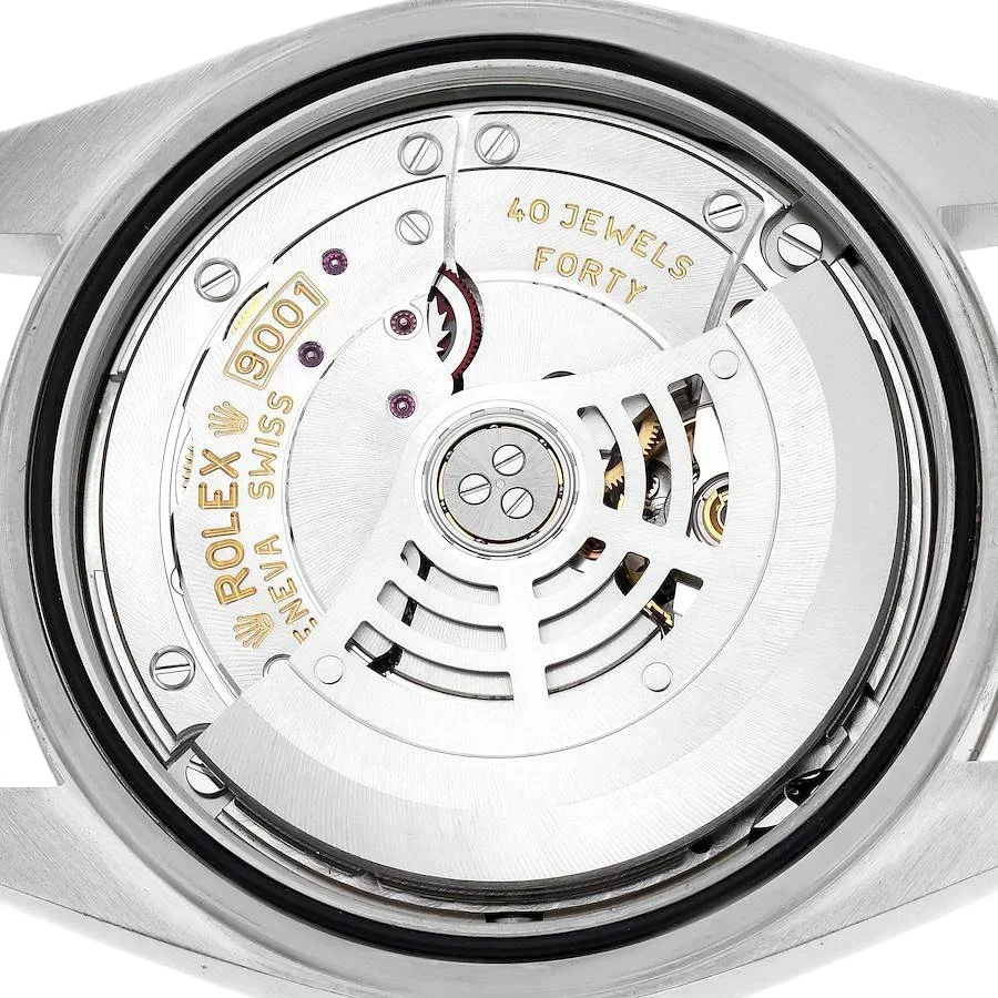 Sky-Dweller 42mm  Silver Dial Steel White Gold Mens Watch 326934