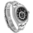 Sky-Dweller 42mm White Gold Black Dial Mens Watch 326939
