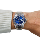 Submariner Date 40mm 116659SABR White Gold Blue Dial Sapphire Diamond Bezel