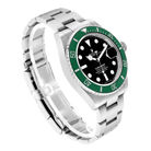 Submariner 41mm Starbucks Steel Green Bezel Mens Watch 126610LV