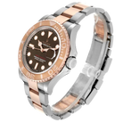Yachtmaster 40 Rose Gold Steel Brown Dial Mens Watch 116621