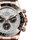 Daytona 40mm Oyster Perpetual Everose Gold with Meteorite and Black Dial M126515LN-0008