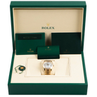 Day-Date 40 228398TBR Yellow Gold Mother of Pearl Diamond Baguette Dial and Bezel