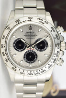 Daytona 40mm White Gold Ghost Panda Dial 116509